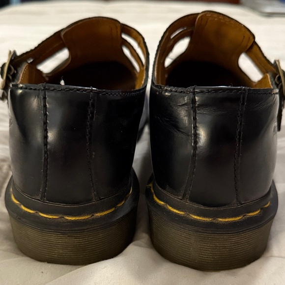 Dr. Martens Black Maryjane Shoes with Buckles - Picture 5 of 5